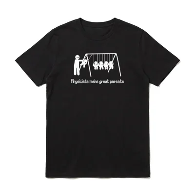 Physiker sind tolle Eltern T-Shirt – Klassisches T-Shirt in Schwarz