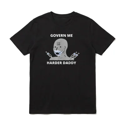 Regiere mich Harder Daddy T-Shirt – Klassisches T-Shirt in Schwarz