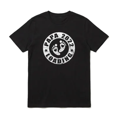 Papa für werdende Papa T-Shirt – Klassisches T-Shirt in Schwarz