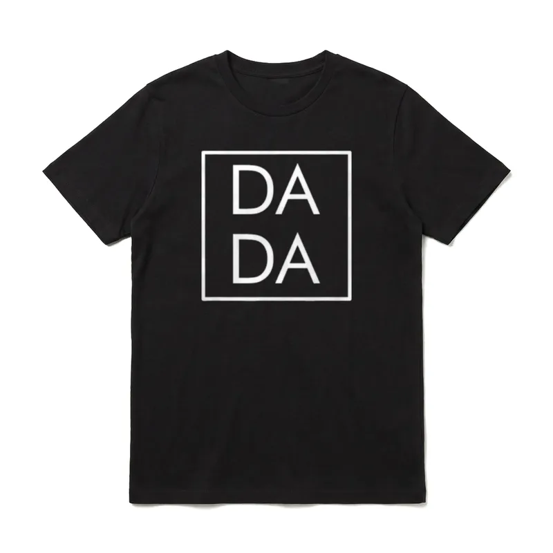 Dada Modern Boxed Square T-Shirt – Klassisches T-Shirt in Schwarz