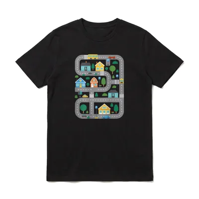 Coole Playmat Rennwagenmatte T-Shirt – Klassisches T-Shirt in Schwarz