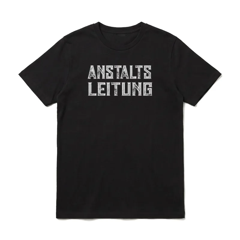 Anstaltsleitung Chefin Eltern Vater T-Shirt – Klassisches T-Shirt in Schwarz