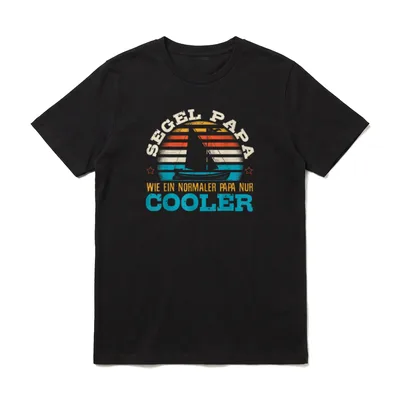 Segeln Segelboot Für Segler T-Shirt – Klassisches T-Shirt in Schwarz