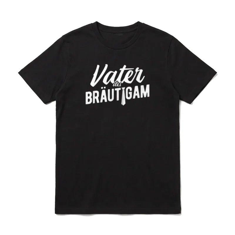 Vater des Bräutigam JGA T-Shirt – Klassisches T-Shirt in Schwarz
