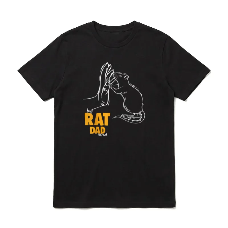 Ratten Papa Hausratten Rat T-Shirt – Klassisches T-Shirt in Schwarz