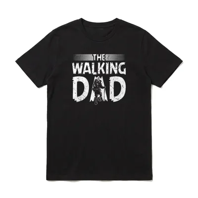 Wandern The Walking Dad T-Shirt – Klassisches T-Shirt in Schwarz