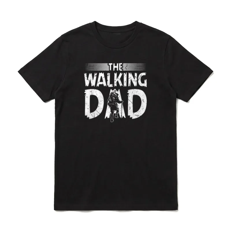 Wandern The Walking Dad T-Shirt – Klassisches T-Shirt in Schwarz