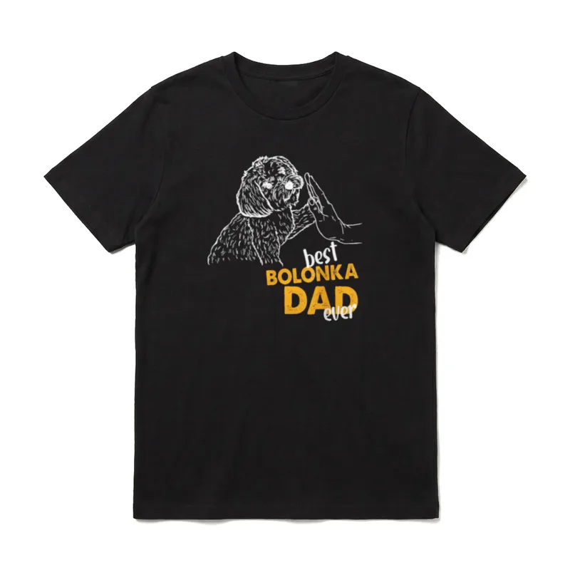 Bester Bolonka-Vater aller Zeiten T-Shirt – Klassisches T-Shirt in Schwarz