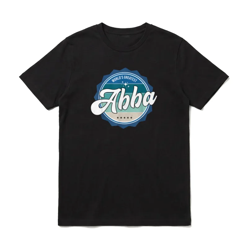 Der Weltbeste hebräische Vater T-Shirt – Klassisches T-Shirt in Schwarz