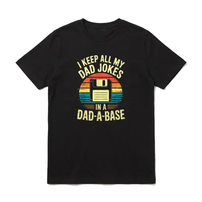 I Keep All My Dad T-Shirt – Klassisches T-Shirt in Schwarz