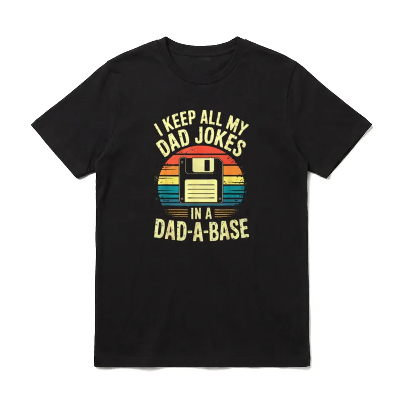 I Keep All My Dad T-Shirt – Klassisches T-Shirt in Schwarz