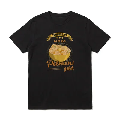 Pelmeni Russland Vater Russen T-Shirt – Klassisches T-Shirt in Schwarz