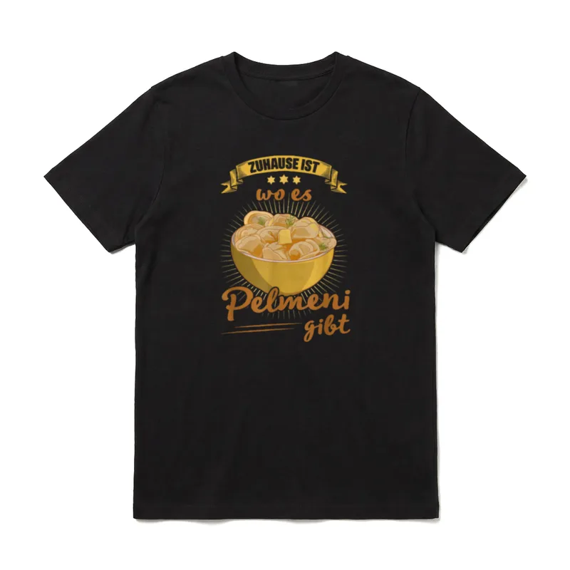 Pelmeni Russland Vater Russen T-Shirt – Klassisches T-Shirt in Schwarz