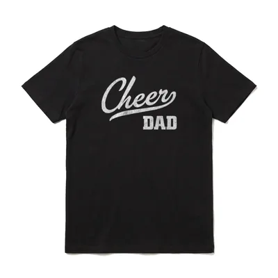 Cheerleading Dad Proud Cheer T-Shirt – Klassisches T-Shirt in Schwarz