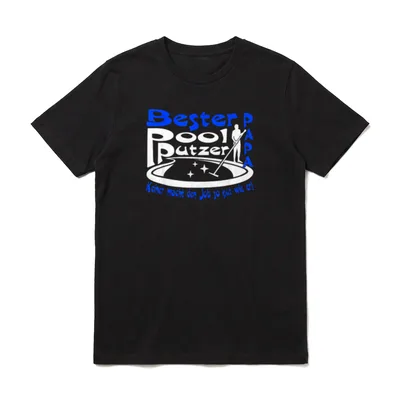 Pool putzen Papa Bademeister T-Shirt – Klassisches T-Shirt in Schwarz