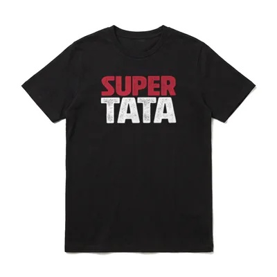 Polnischer Vater super Tata T-Shirt – Klassisches T-Shirt in Schwarz