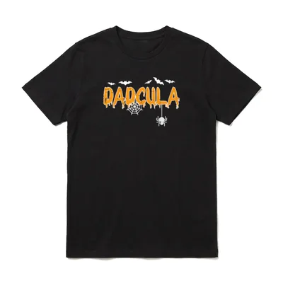 Dadcula Daddy Passendes Familien-Halloween-Kostüm T-Shirt – Klassisches T-Shirt in Schwarz