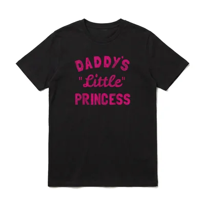 Daddy's Little Princess T-Shirt – Klassisches T-Shirt in Schwarz