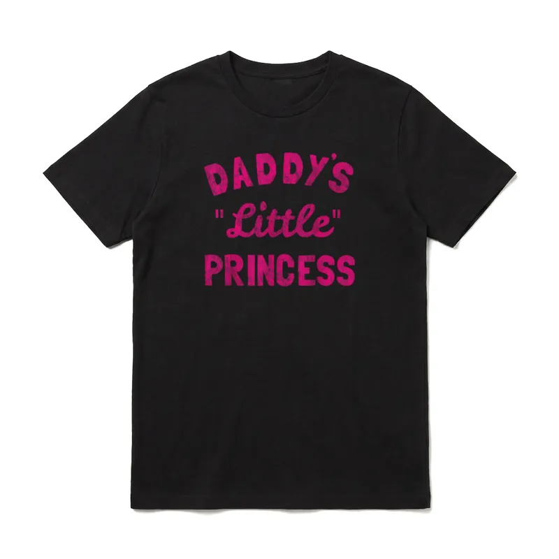 Daddy's Little Princess T-Shirt – Klassisches T-Shirt in Schwarz