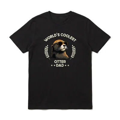 World's Coolest Dad Papa T-Shirt – Klassisches T-Shirt in Schwarz