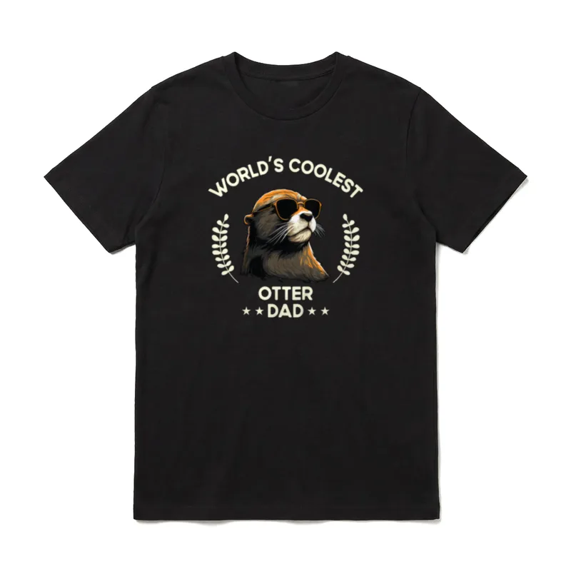 World's Coolest Dad Papa T-Shirt – Klassisches T-Shirt in Schwarz