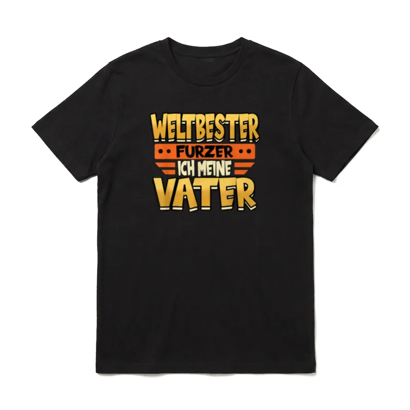 Weltbester furzer ich meine T-Shirt – Klassisches T-Shirt in Schwarz