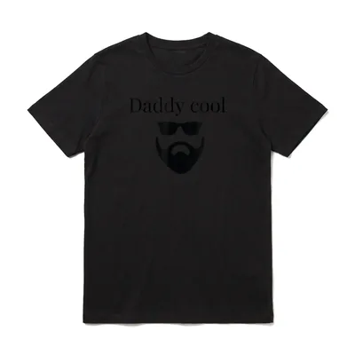 Daddy Cool mit Sonnenbrille T-Shirt – Klassisches T-Shirt in Schwarz