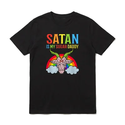 Okkult Occult Gothic Satan is T-Shirt – Klassisches T-Shirt in Schwarz