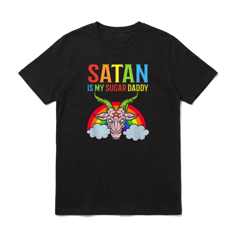 Okkult Occult Gothic Satan is T-Shirt – Klassisches T-Shirt in Schwarz