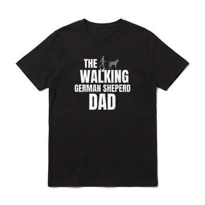 Cooles the walking German T-Shirt – Klassisches T-Shirt in Schwarz