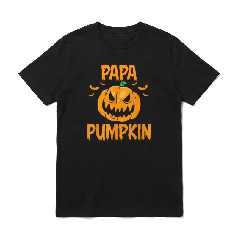 Papa Kürbis Passende Familie T-Shirt – Klassisches T-Shirt in Schwarz