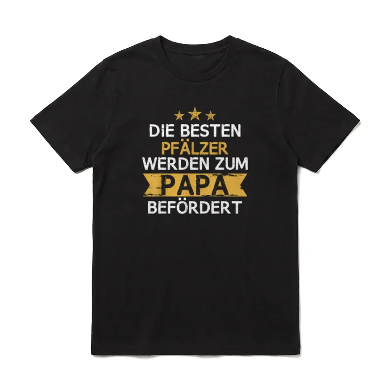 Pfalz Pfälzer Rheinlandpfalz Papa T-Shirt – Klassisches T-Shirt in Schwarz