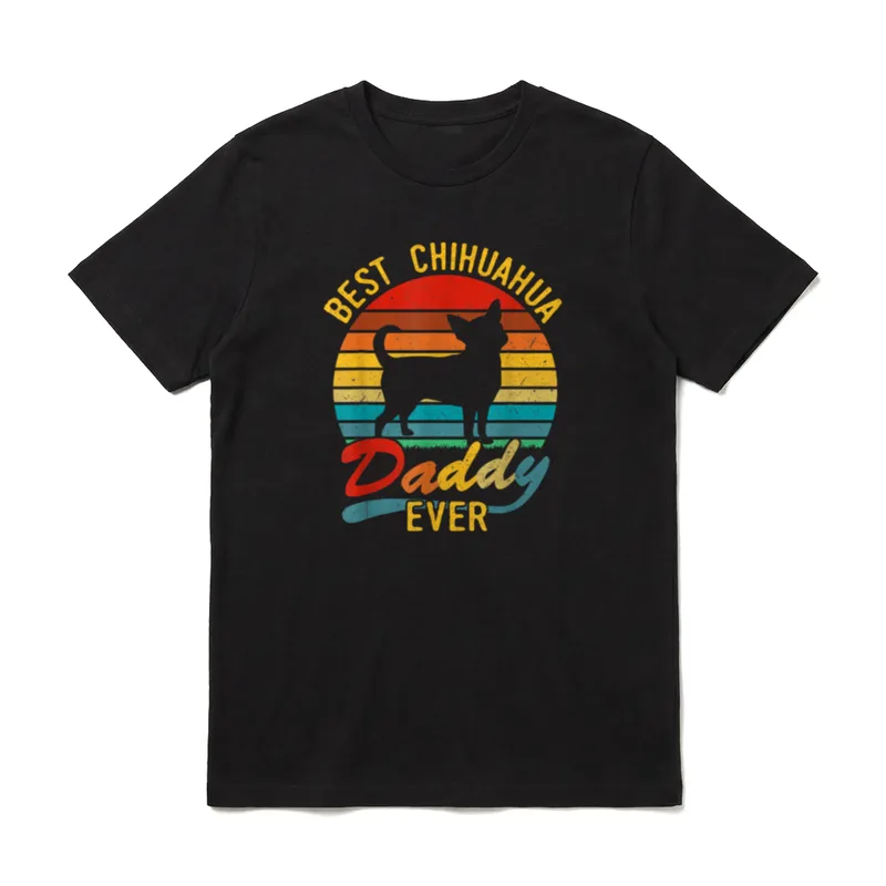 Retro Vintage Best Chihuahua T-Shirt – Klassisches T-Shirt in Schwarz