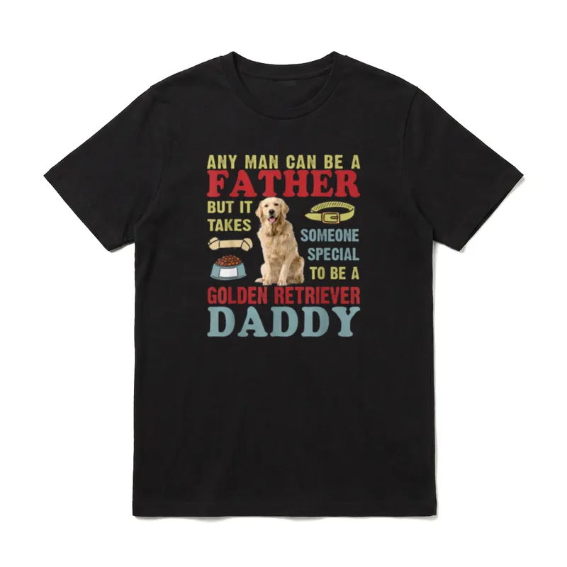 Jeder Mann kann Vater sein T-Shirt – Klassisches T-Shirt in Schwarz