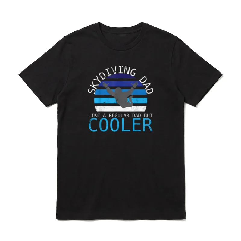 Skydiving Dad Skydive Apparel T-Shirt – Klassisches T-Shirt in Schwarz