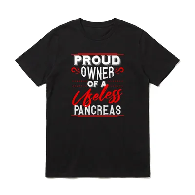 Lustiges Diabetiker-Geschenk Diabetes nutzlose T-Shirt – Klassisches T-Shirt in Schwarz