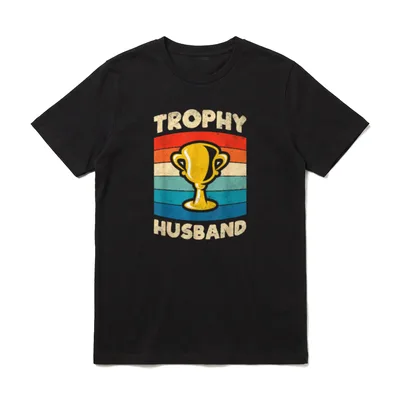 Trophy Husband Cool Vater T-Shirt – Klassisches T-Shirt in Schwarz