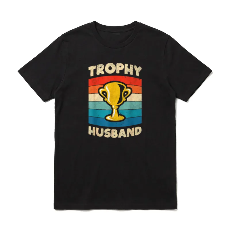 Trophy Husband Cool Vater T-Shirt – Klassisches T-Shirt in Schwarz