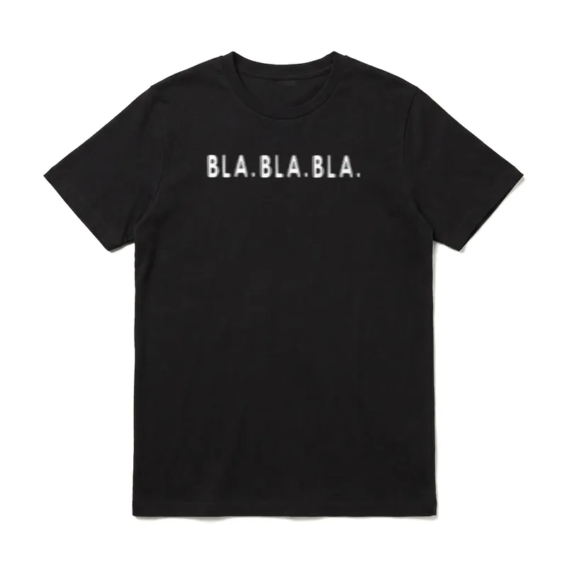 BlaBlaBla Spruch Lustiges Papa T-Shirt – Klassisches T-Shirt in Schwarz