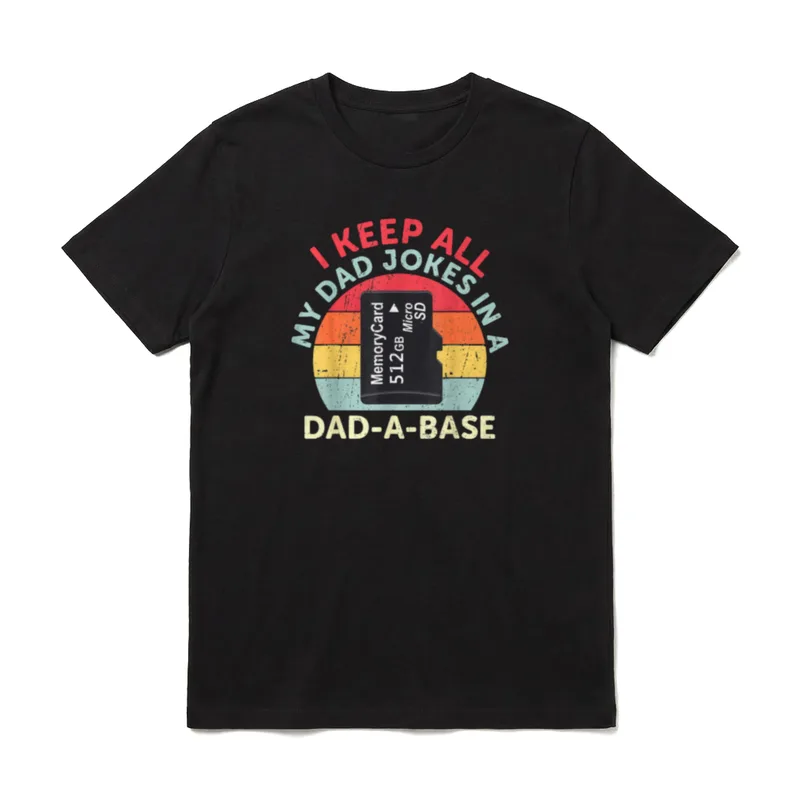 I Keep All My Papa Sprüche & Geschenke T-Shirt – Klassisches T-Shirt in Schwarz