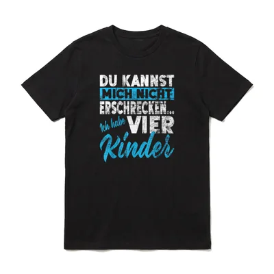 Nicht Erschrecken Papa Mama Papa Sprüche & Geschenke T-Shirt – Klassisches T-Shirt in Schwarz