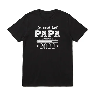 Papa für werdende Papa T-Shirt – Klassisches T-Shirt in Schwarz