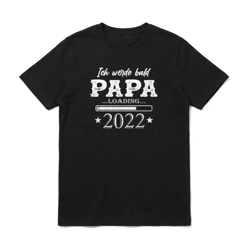 Papa für werdende Papa T-Shirt – Klassisches T-Shirt in Schwarz