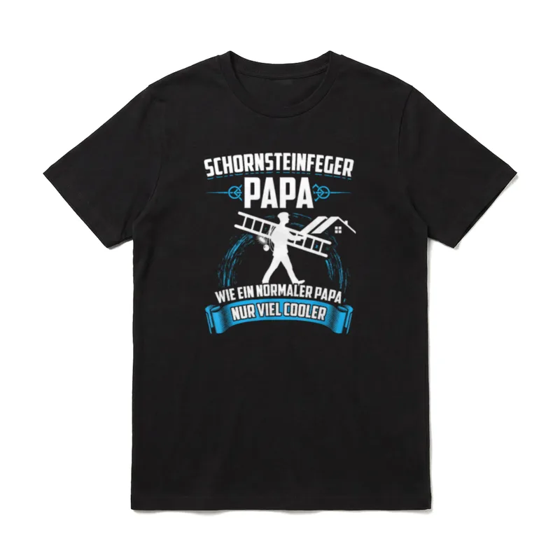 Schornsteinfeger Papa Vater Beruf T-Shirt – Klassisches T-Shirt in Schwarz