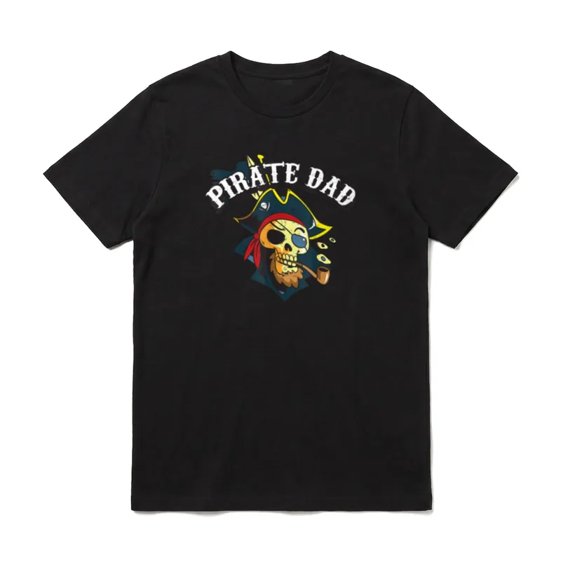 Pirate Dad T-Shirt – Klassisches T-Shirt in Schwarz