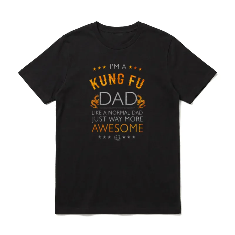 Kung Fu Dad tolles T-Shirt – Klassisches T-Shirt in Schwarz