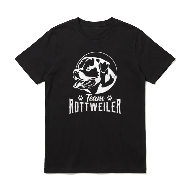 Lustiges Rottweiler Süßes Hunde T-Shirt – Klassisches T-Shirt in Schwarz