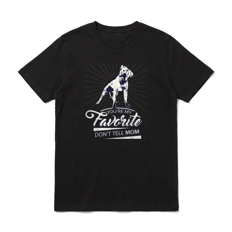 American Bulldog My Favorite T-Shirt – Klassisches T-Shirt in Schwarz