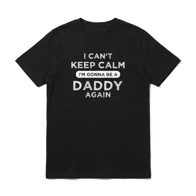 Ich kann nicht ruhig T-Shirt – Klassisches T-Shirt in Schwarz