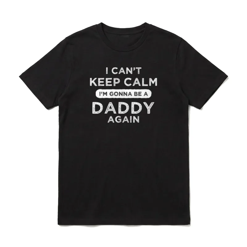 Ich kann nicht ruhig T-Shirt – Klassisches T-Shirt in Schwarz